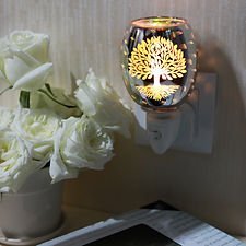 Tree of Life 3D Plug in Warmer