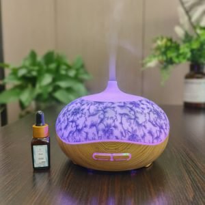 Pattern Flower White Wholeness Ultrasonic Diffuser