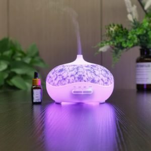 Pattern Flower White Wholeness Ultrasonic Diffuser