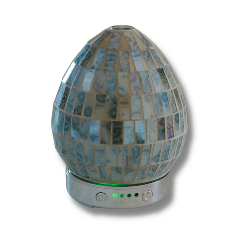 Aurora Blue Patterned Mosaic Diffuser