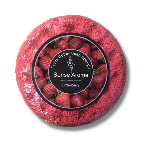 Strawberry Soap Sponge
