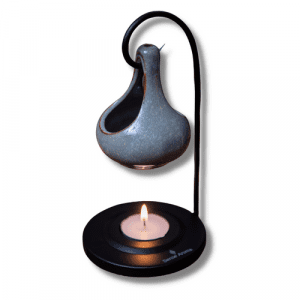 Ceramic Hanging Cup Burner - Green