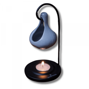 Ceramic Hanging Cup Burner – Grey