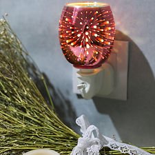Pink Fireworks 3D Plug in Warmer