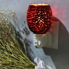 Red Fireworks 3D Plug in Warmer