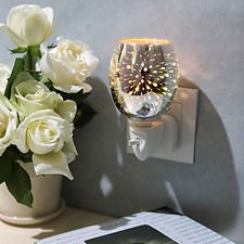 Silver Fireworks 3D Plug in Warmer