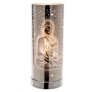 White Buddha Touch Lamp