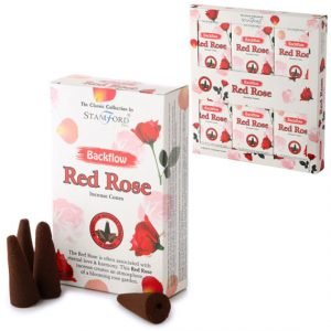 Red Rose Incense Cones