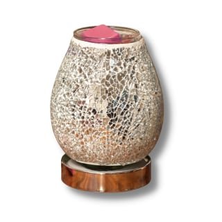 Egg Mosaic LED Colour Changing Lamp