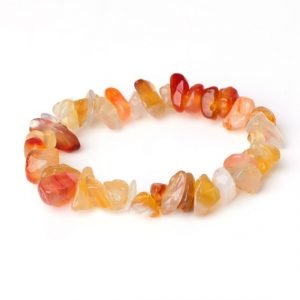 Chip Bracelet - Red Agate