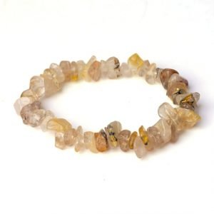 Chip Bracelet - Rutilated Quartz