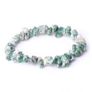 Chip Bracelet - Qinghai Jade