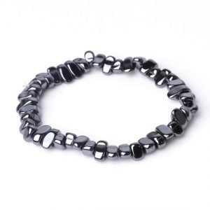 Chip Bracelet - Hematite