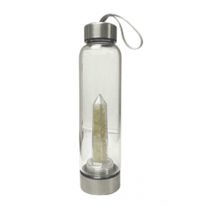 Citrine Tower Crystal Water Bottle