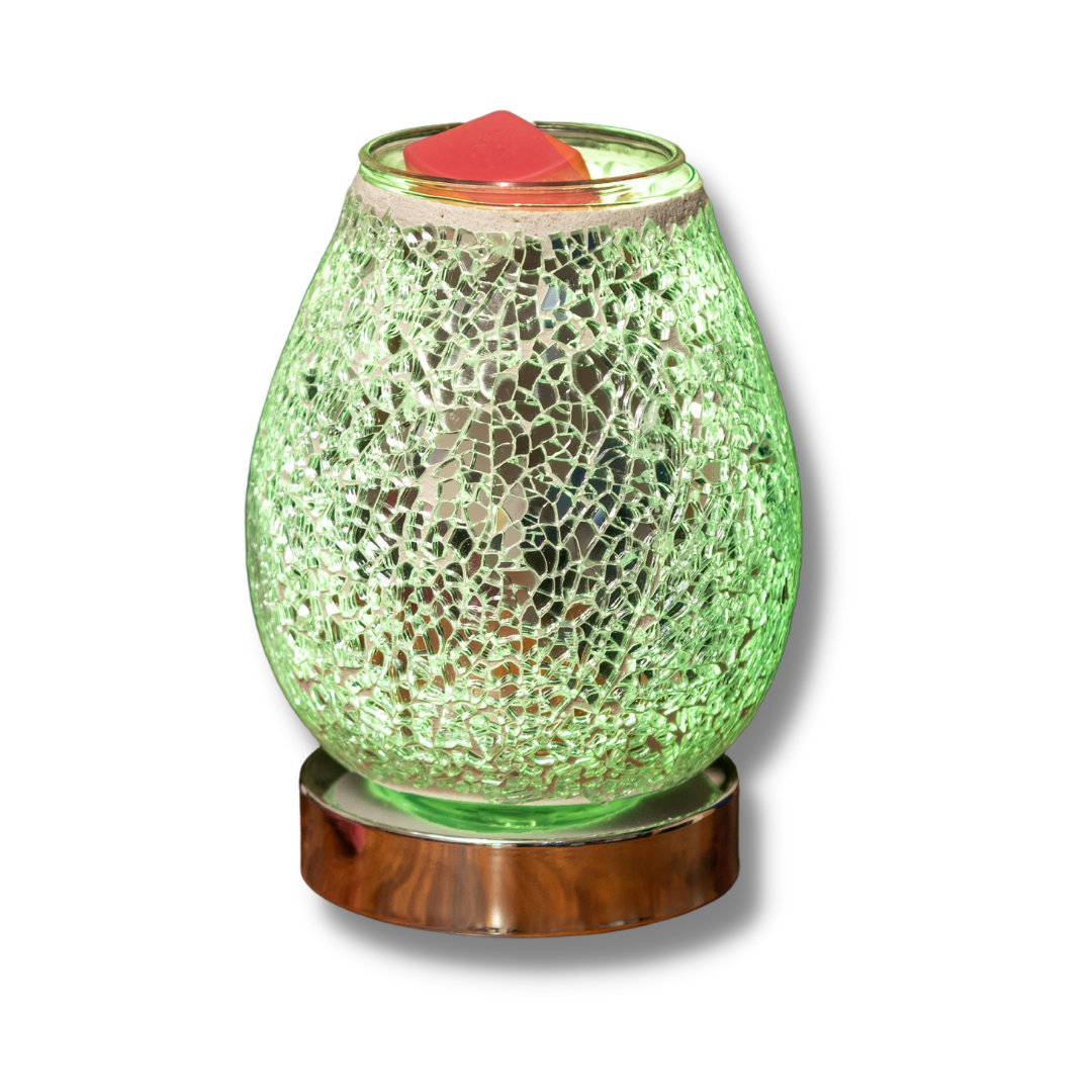 Egg Mosaic LED Colour Changing Lamp