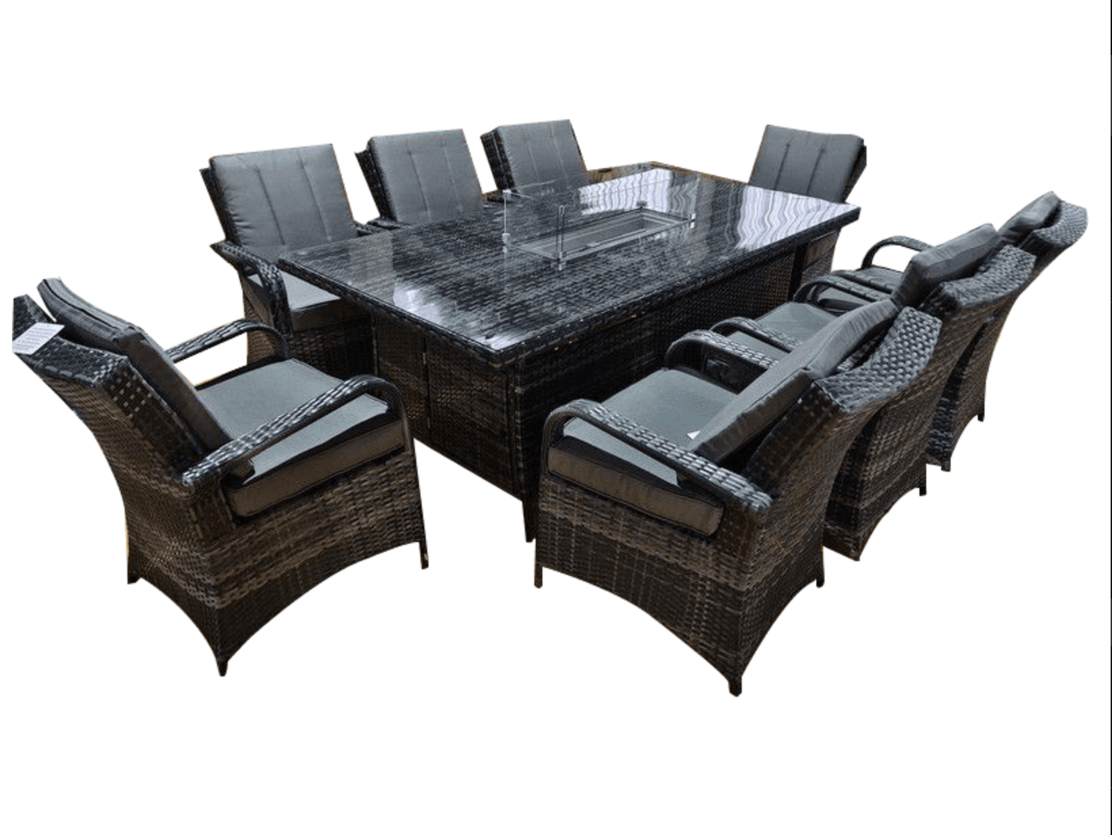 The Monaco Firepit Dining Suite